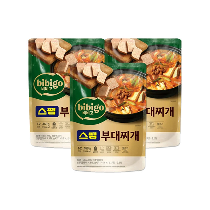 비비고 스팸 부대찌개 460g x 3개
